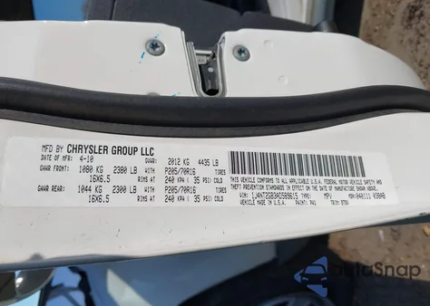 2010 Jeep Patriot Sport из США, поврежденный, VIN 1J4NT2GB3AD589615